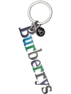 BURBERRY ARCHIVE LOGO KEY CHARM