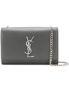 SAINT LAURENT SAINT LAURENT KATE CROSS BODY BAG - GREY