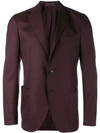 BAGNOLI SARTORIA NAPOLI BAGNOLI SARTORIA NAPOLI SINGLE BREASTED BLAZER - RED