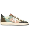 GOLDEN GOOSE GOLDEN GOOSE DELUXE BRAND BALL STAR SNEAKERS - GREEN