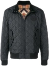BURBERRY QUILTED BOMBER JACKET