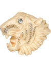 GUCCI GUCCI RESIN TIGER HEAD BROOCH - 黄色