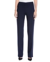 AKRIS CAROLE STRAIGHT-LEG WOOL DOUBLE-FACE PANTS,PROD138850027