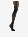 Wolford Womens Black Tummy Control Top Tights In Black