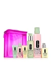 CLINIQUE GREAT SKIN HOME AND AWAY GIFT SET FOR OILIER SKIN ($97 VALUE),KAR5Y8