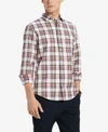 TOMMY HILFIGER MEN'S RAY CLASSIC FIT PLAID SHIRT, CREATED FOR MACY'S