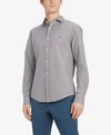 TOMMY HILFIGER MEN'S RAPPAPORT CLASSIC FIT PLAID SHIRT, CREATED FOR MACY'S