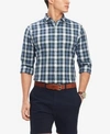 TOMMY HILFIGER MEN'S MULLINS CLASSIC FIT PLAID SHIRT, CREATED FOR MACY'S