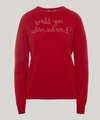 LINGUA FRANCA Would You Adam And Eve It Cashmere Jumper