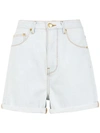 AMAPÔ MOM'S ICE DENIM SHORTS