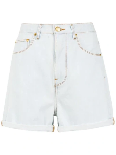Amapô Mom Jeans Shorts - 白色 In White