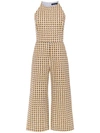 ANDREA MARQUES PRINTED CROPPED JUMPSUIT