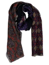 FRANCO FERRARI FLORAL SCARF,10711791