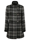 FAY CHECK DUFFLE COAT,10711192