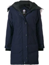 CANADA GOOSE CANADA GOOSE SHELBURNE PARKA COAT - BLUE