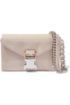 CHRISTOPHER KANE CHRISTOPHER KANE WOMAN DEVINE PATENT-LEATHER SHOULDER BAG PASTEL PINK,3074457345619452630