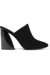 MERCEDES CASTILLO MERCEDES CASTILLO WOMAN ABIA SUEDE MULES BLACK,3074457345619424212