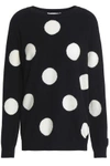 CHINTI & PARKER Polka-dot wool and cashmere-blend sweater,3074457345619435661