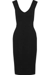 ELIZABETH AND JAMES ELIZABETH AND JAMES WOMAN SELBY RIBBED-KNIT DRESS BLACK,3074457345619398745