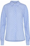 DEREK LAM 10 CROSBY Gingham fil coupé cotton shirt,US 4146401443782673