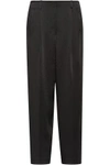 THE ROW FIRTH SATIN-CREPE WIDE-LEG PANTS,3074457345618915194
