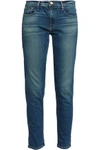 FRAME FADED MID-RISE STRAIGHT-LEG JEANS,3074457345619324583