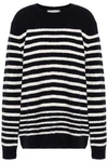 VINCE Striped wool-blend sweater,GB 13331180551916745