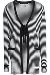 MARC JACOBS Striped cotton cardigan,GB 4230358016323010