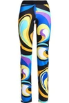 EMILIO PUCCI Printed stretch track trousers,3074457345619322740