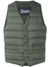 HERNO PADDED FITTED GILET