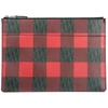 DIOR DIOR HOMME CHECKED CLUTCH BAG