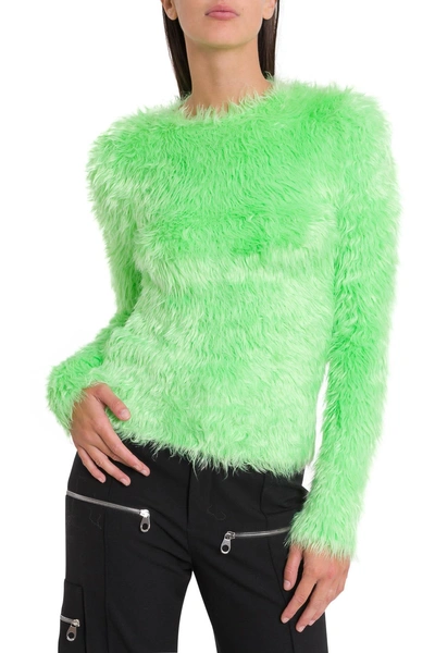 neon green balenciaga sweater
