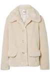 STAND STUDIO Noemie faux fur jacket