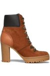 SEE BY CHLOÉ WOMAN NUBUCK ANKLE BOOTS CAMEL,US 1874378723145225