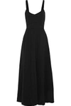 ELIZABETH AND JAMES ELIZABETH AND JAMES WOMAN CYNTHIA CUTOUT STRETCH-CREPE MIDI DRESS BLACK,3074457345619387710