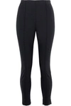 ALEXANDER WANG CROPPED STRETCH-TWILL SKINNY PANTS,3074457345618753478