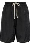 RICK OWENS Satin-twill shorts,US 2243576767878999