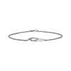 PEARLS BEFORE SWINE PEARLS BEFORE SWINE SILVER DOUBLE LINK BRACELET