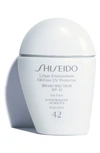 Shiseido Urban Environment Oil-free Uv Protector Broad Spectrum Face Sunscreen Lotion Spf 42, 1 oz