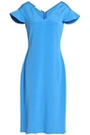 ANTONIO BERARDI FLARED CREPE DRESS,3074457345619086429