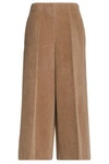 MAISON MARGIELA WOMAN ALPACA AND WOOL-BLEND WIDE-LEG PANTS CAMEL,GB 2243576767658085