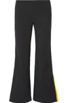 EMILIO PUCCI WOOL-BLEND TWILL BOOTCUT PANTS,3074457345619019585