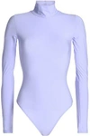 ALIX WOMAN STRETCH-JERSEY TURTLENECK BODYSUIT LILAC,GB 6041209515306673