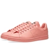 Adidas Originals Adidas By Raf Simons Pink X Raf Simons Stan Smith Leather Sneakers In Pink