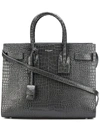 Saint Laurent Sac De Jour Handbag - Grey In Grey