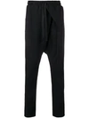 ALCHEMY DROPPED CROTCH TRACK TROUSERS