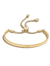 Monica Vinader Womens Gold Fiji 18ct Yellow Gold-plated Vermeil Sterling-silver Bracelet In Gold