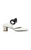 PROENZA SCHOULER GROMMET-EMBELLISHED LEATHER MULES,PS28070B 09145