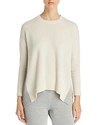 EILEEN FISHER COLOR BLOCK SIDE SWEATER,F8JHW-W4043P