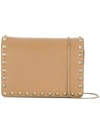 VALENTINO GARAVANI VALENTINO ROCKSTUD POUCH - NEUTRALS